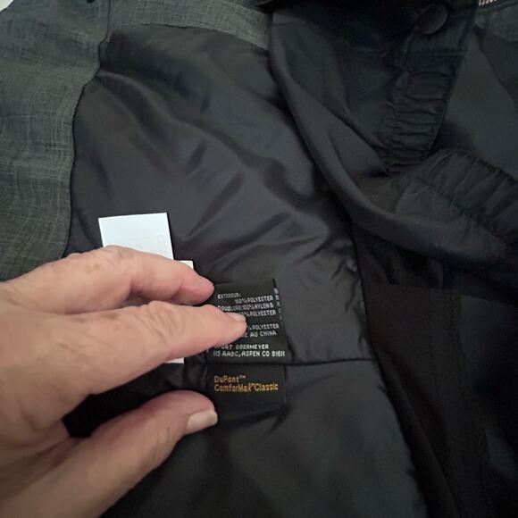 Obermeyer Women’s Brynn Zip Up Warm Insulated Gray Ski Jacket Size 12 - Picture 16 of 16